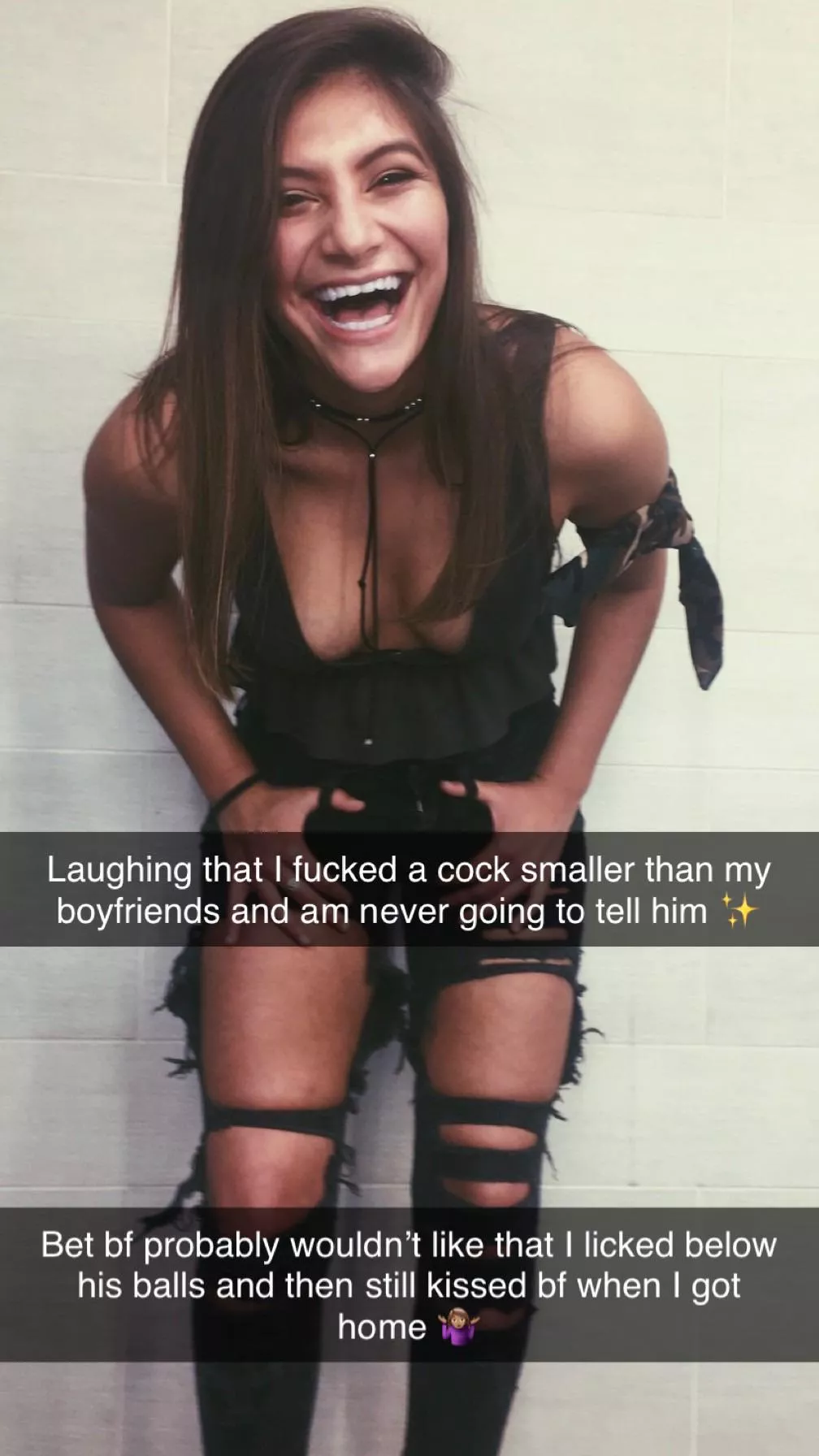 Like sorry for being a fun time?