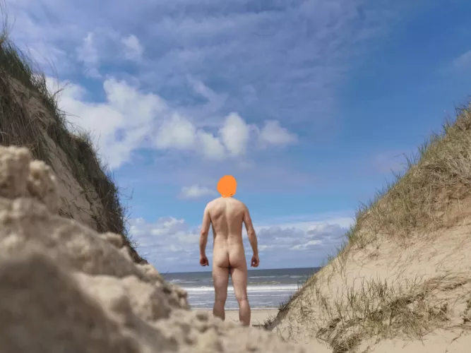 Little cold at the beach. 