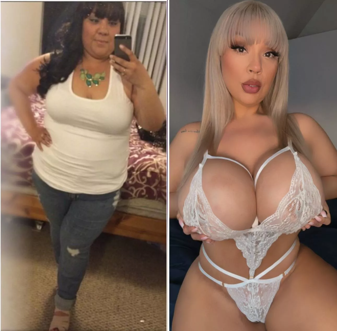 Love how I turned myself into an actual fuck doll [oc] 