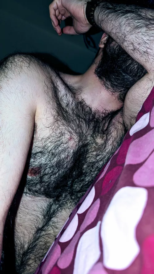 Maybe lay in bed with me?