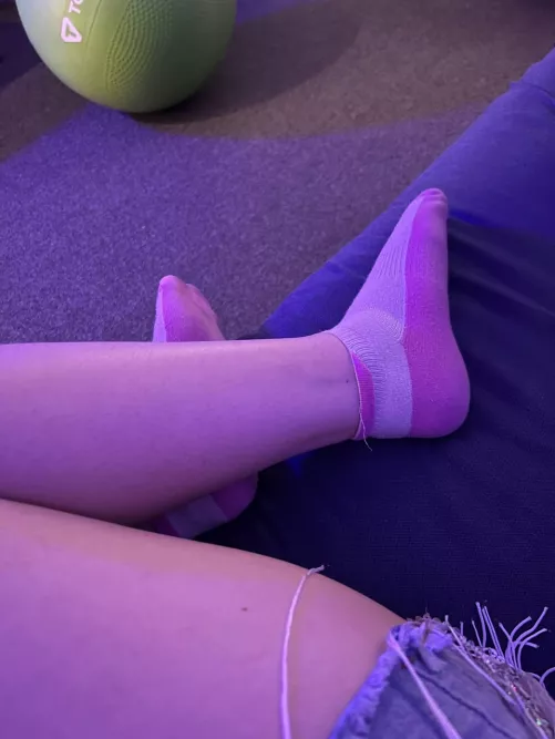 my socks are wet after doing sports