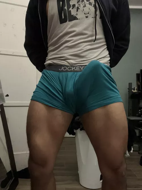 Nothing like a big thick cock inside of underwear 