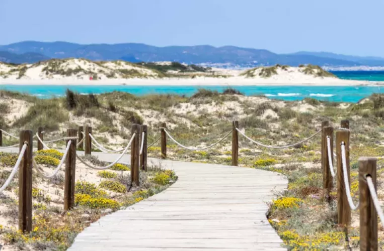 Platja de Ses Illetes, Spain