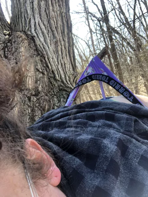 “Please don’t leave me here! Get me down!” 