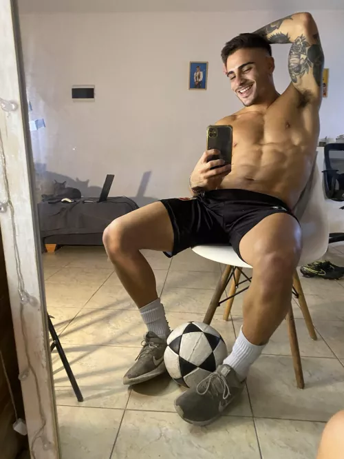 Ready for a soccer training with me?