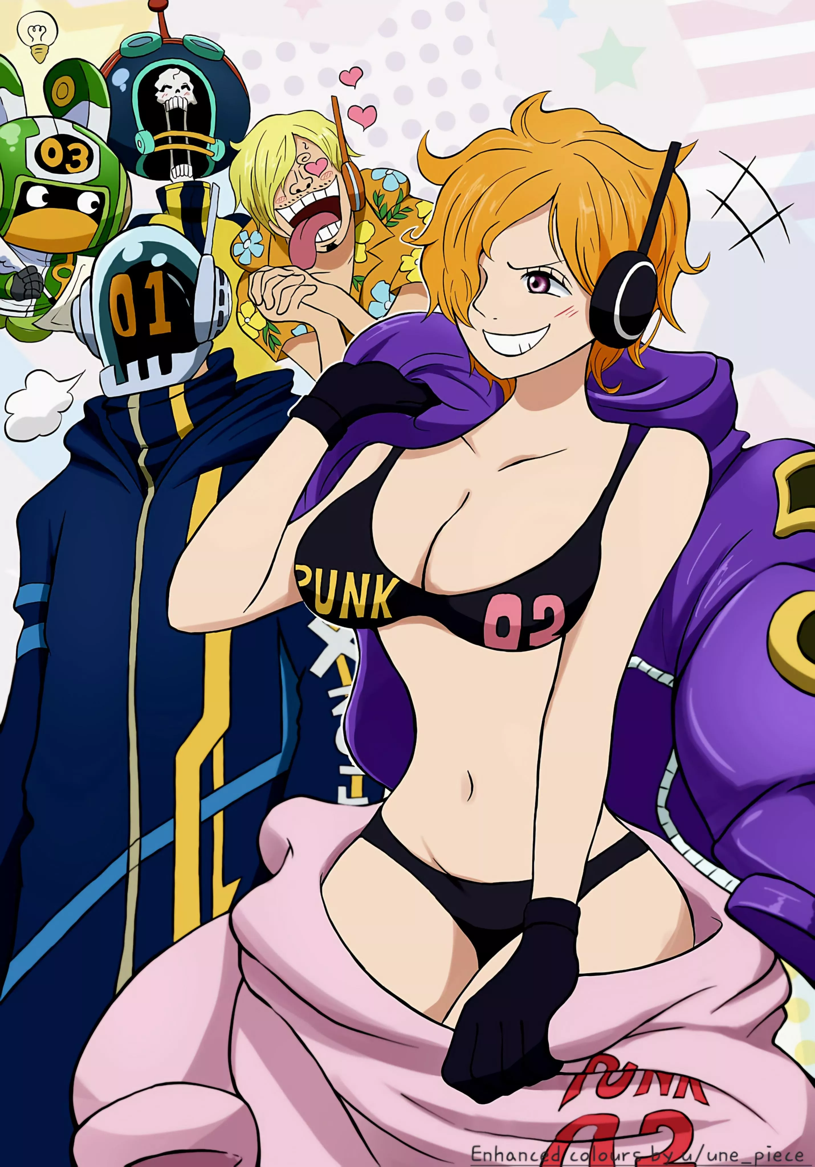Sanji's new crush Vegapunk Lilith ♥️
