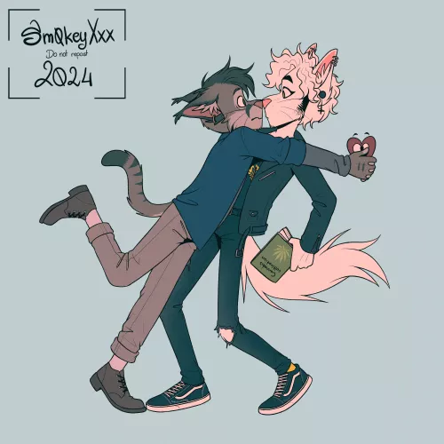 Sb on twitter posted frame from 'In a Heartbeat' and said to draw your ship like this, so I did