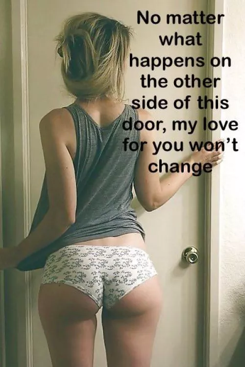 She always reassures you. The perfect Hotwife