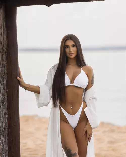 She loves a nice bikini vacation!