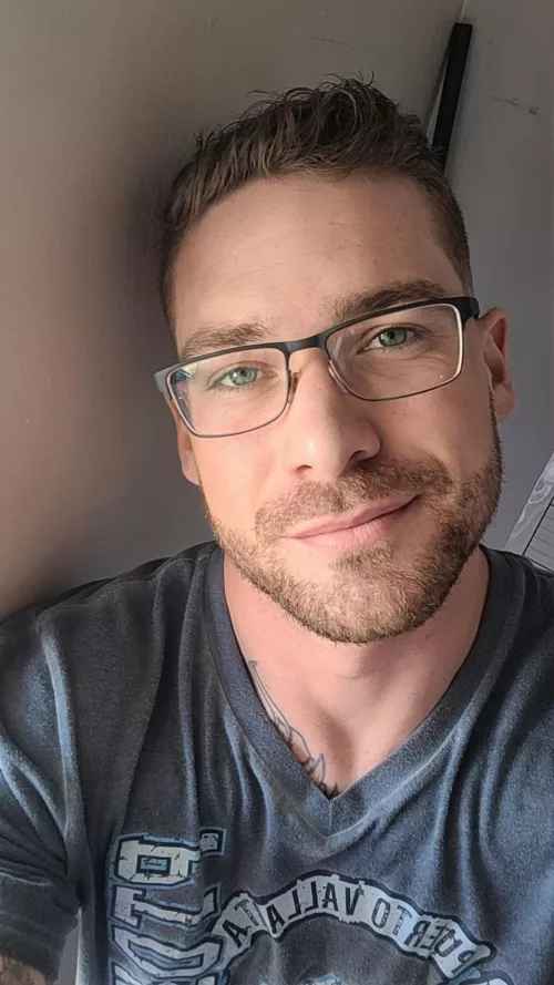 Since every one said don't shave, he's a trim and a fresh haircut :P