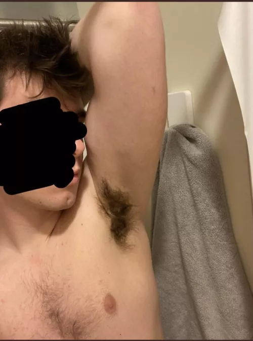 Sniff before my shower?