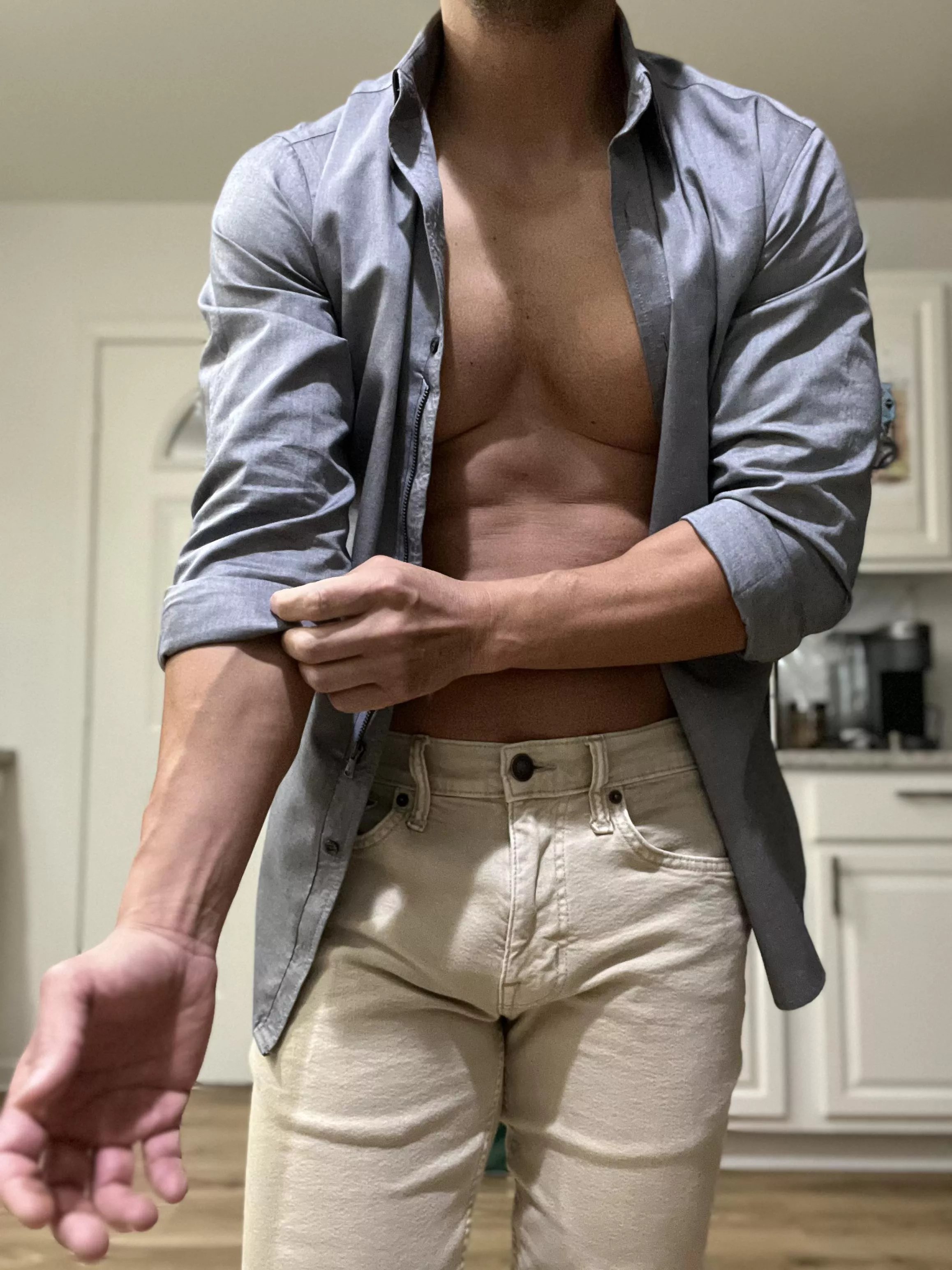 Something about rolled up sleeves