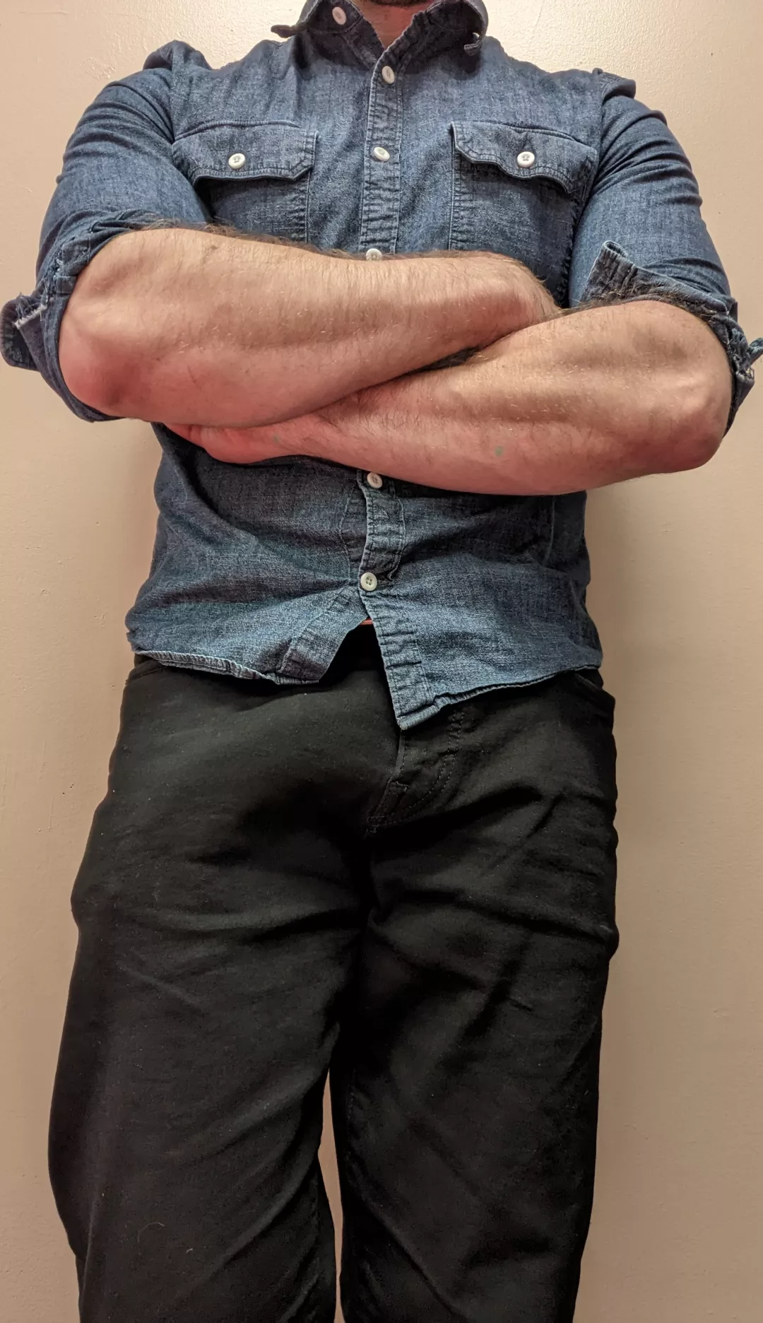 Subtle enough to wear to work. Huge enough to give crotch-watchers some eye candy.