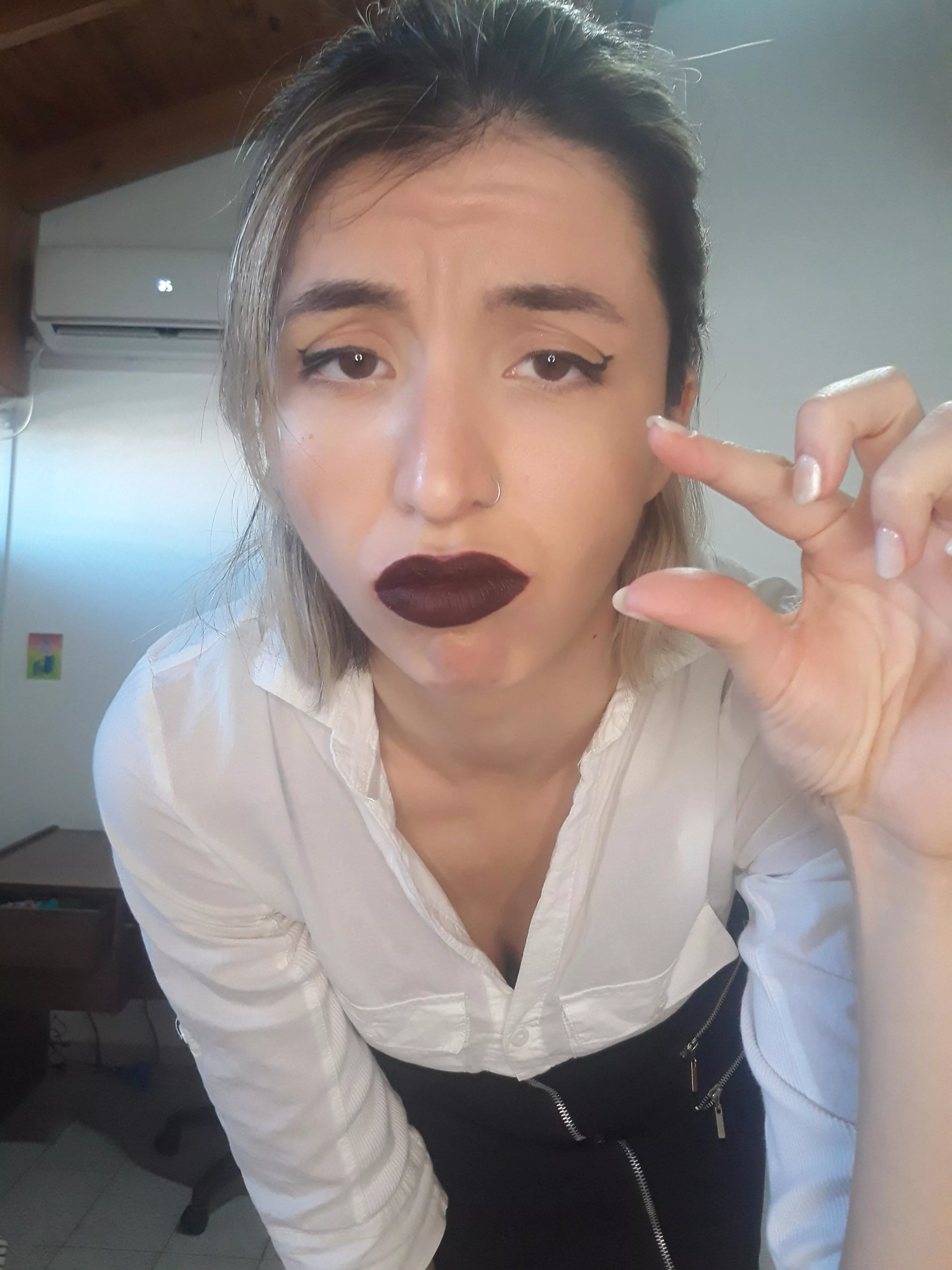 Tell me your size... I think I being generous