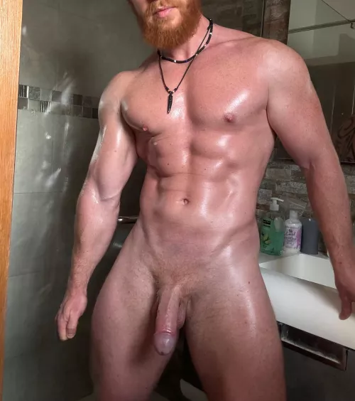 Turn around and drop your pants like a good little bitch!