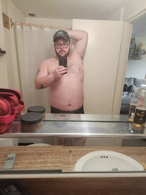 Was feeling myself after the gym today