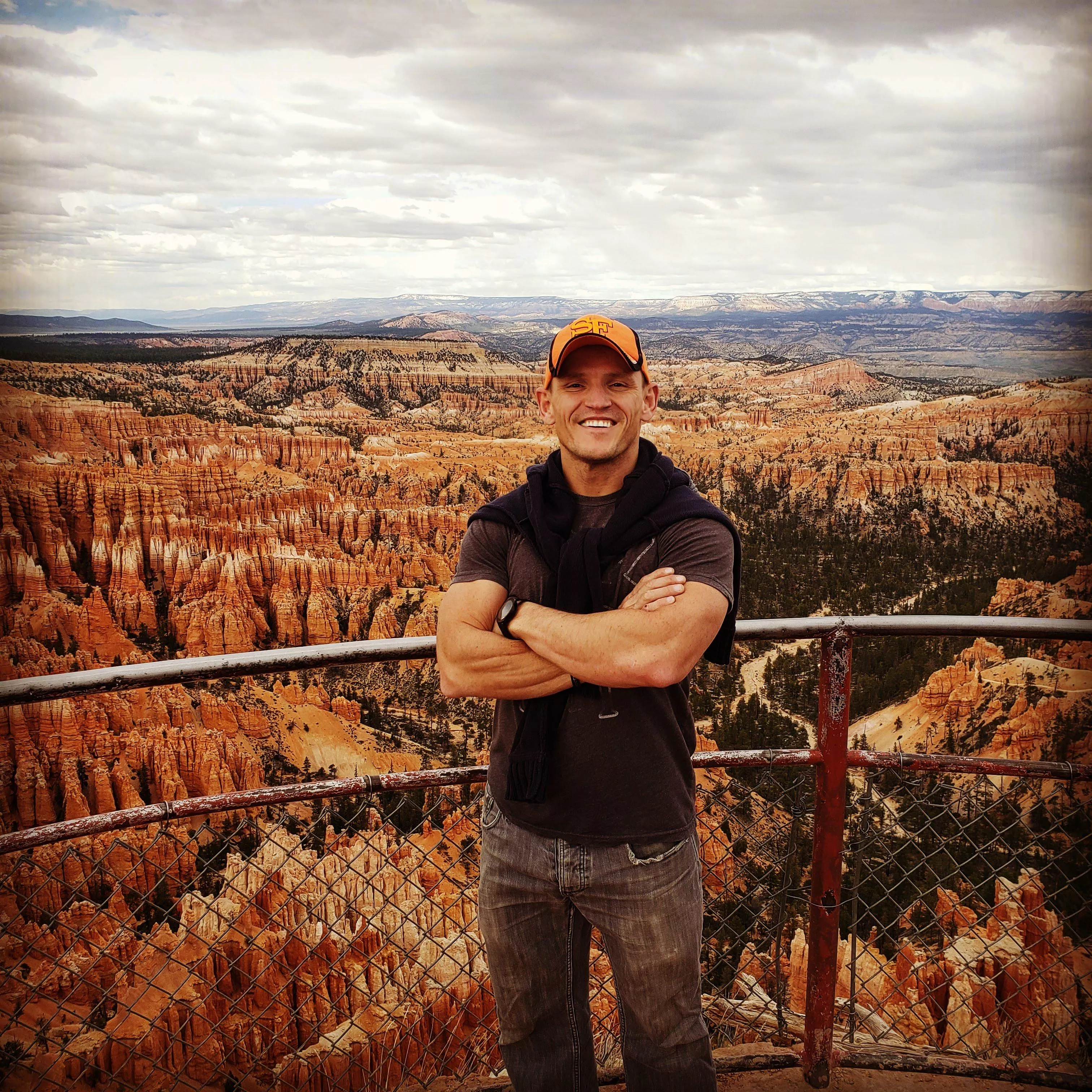 Went to see Bryce Canyon in Southern Utah. It was magnificent! Look at the background!