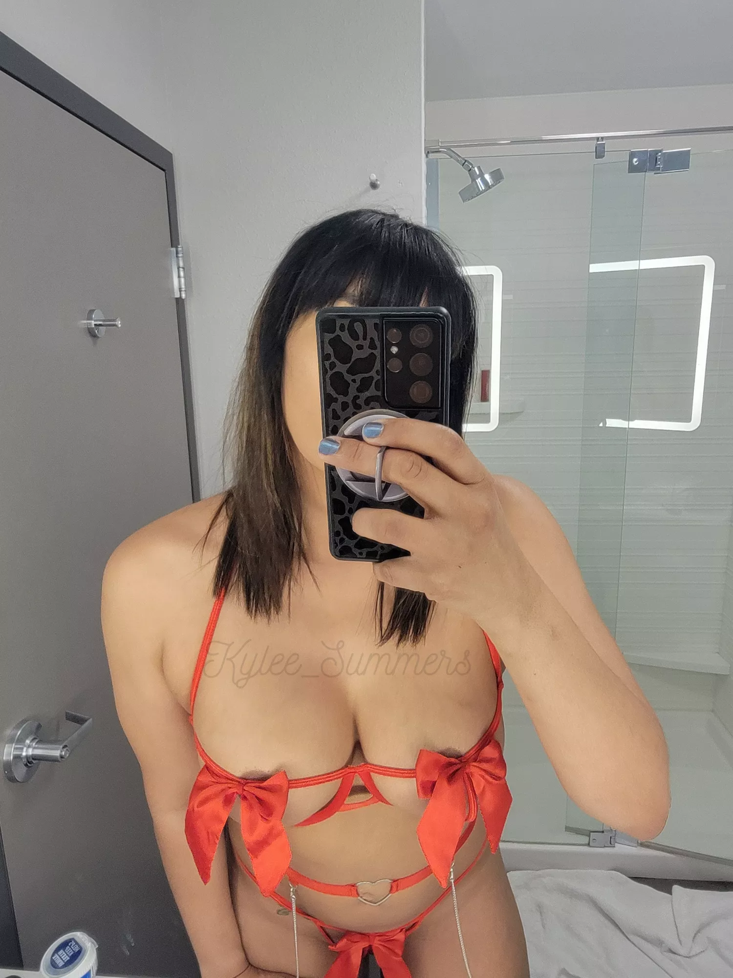 What do you think of my new lingerie? (f) 