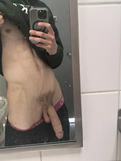 what if you walked in on me at the beach bathroom?