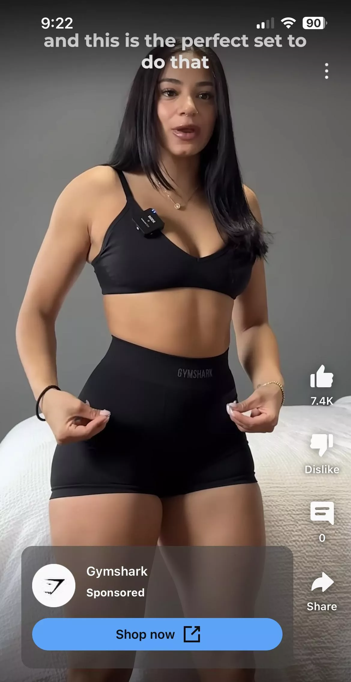 Who is this girl from this gym shark ad?