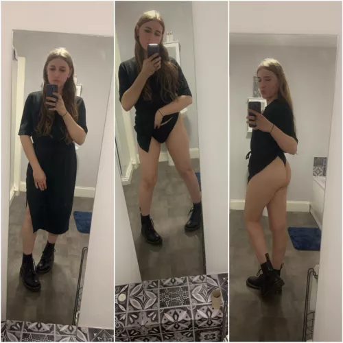 Who wants to bend me over in this dress?