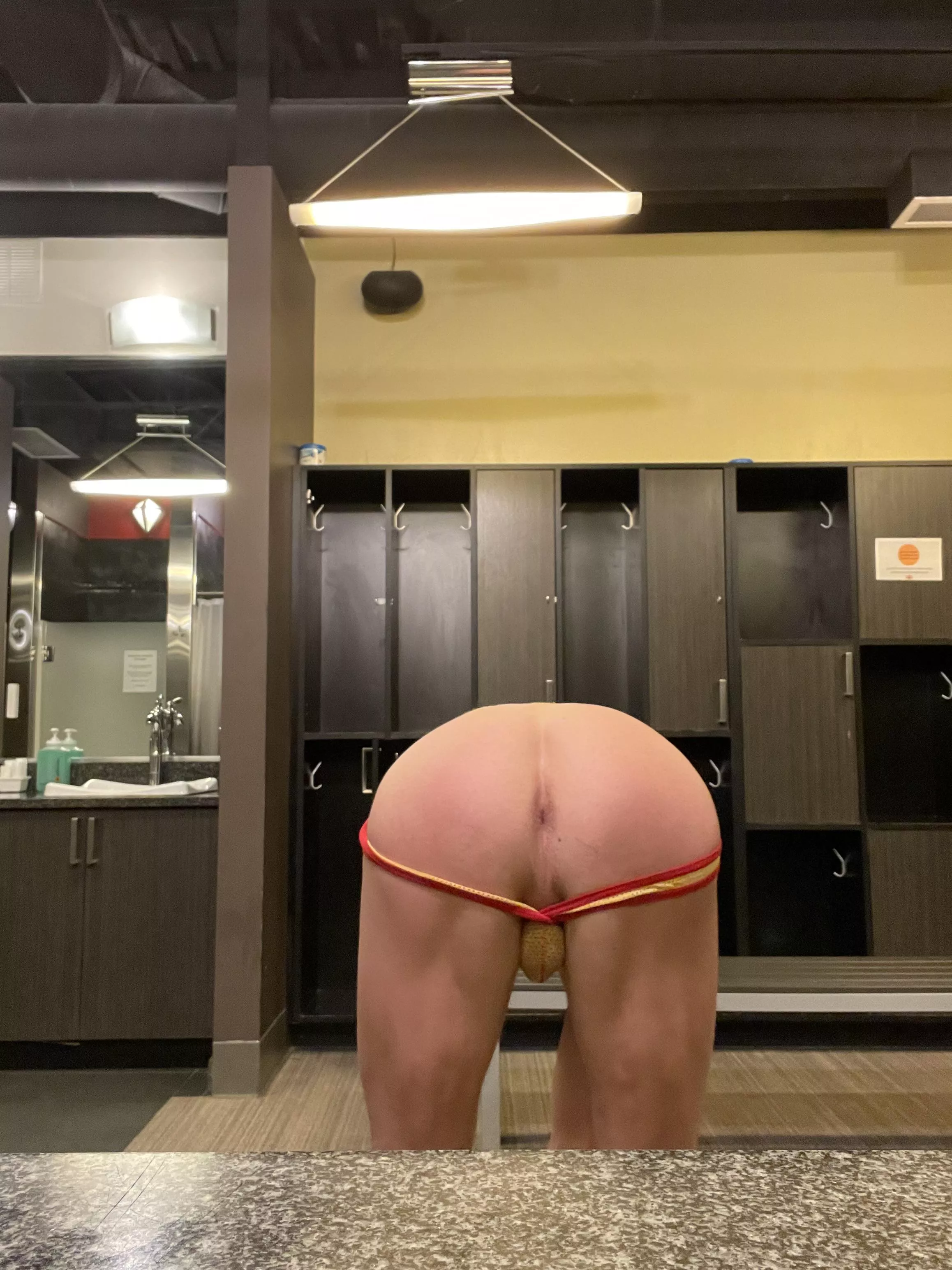 Whoops I dropped my towel