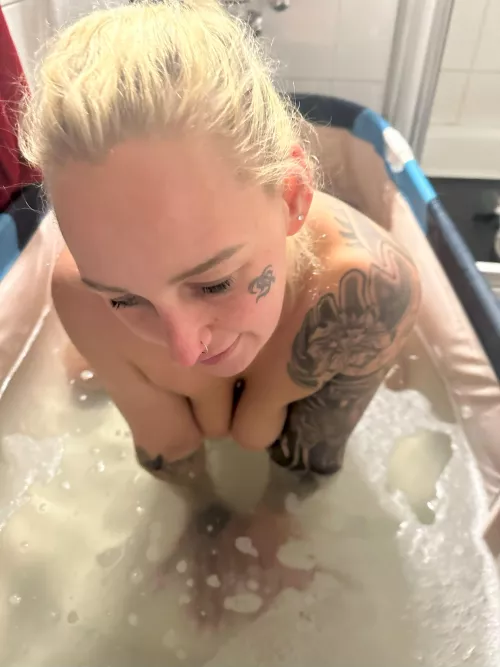 would you join a 49 year old woman in the bathtub?