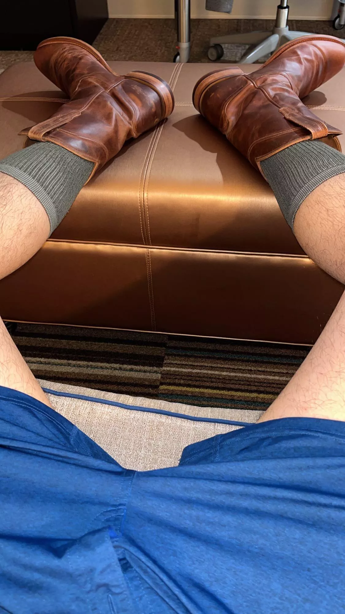 [38] Any bros down to bate with a cowboy in his socks & boots?