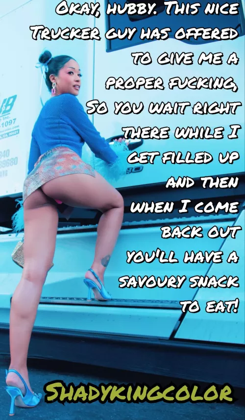 Be good and wait right there