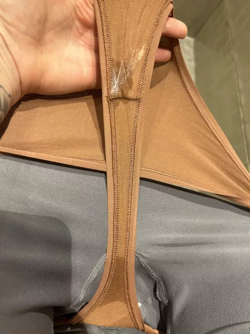 Deliciously sweaty workout and ovulating to top it off 😛