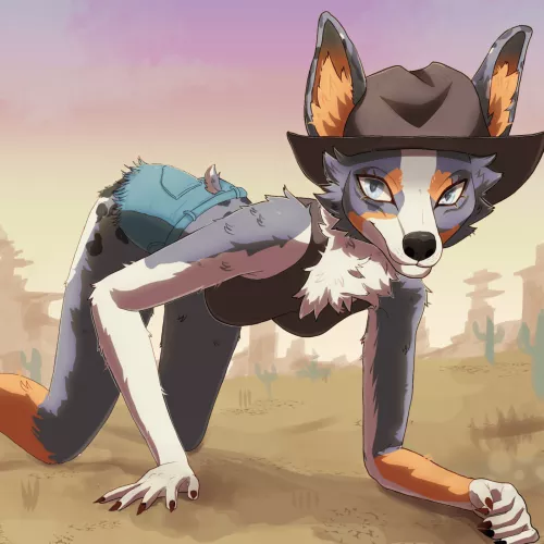 Desert Furry (art by me)