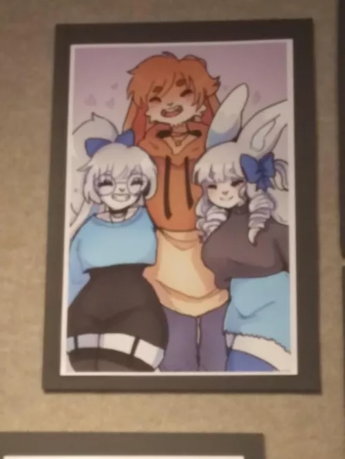 Didn't expect to start my day of with some wonderful art but it's very appreciated! 