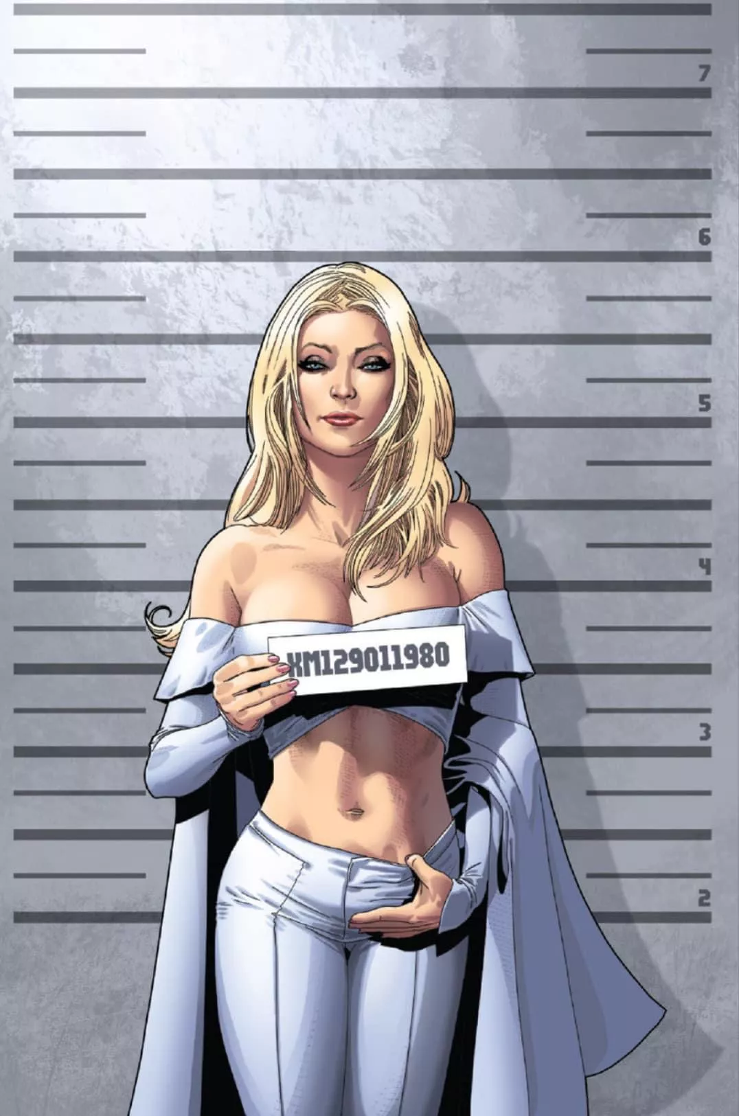 Emma Frost [X-Men Black variant cover]