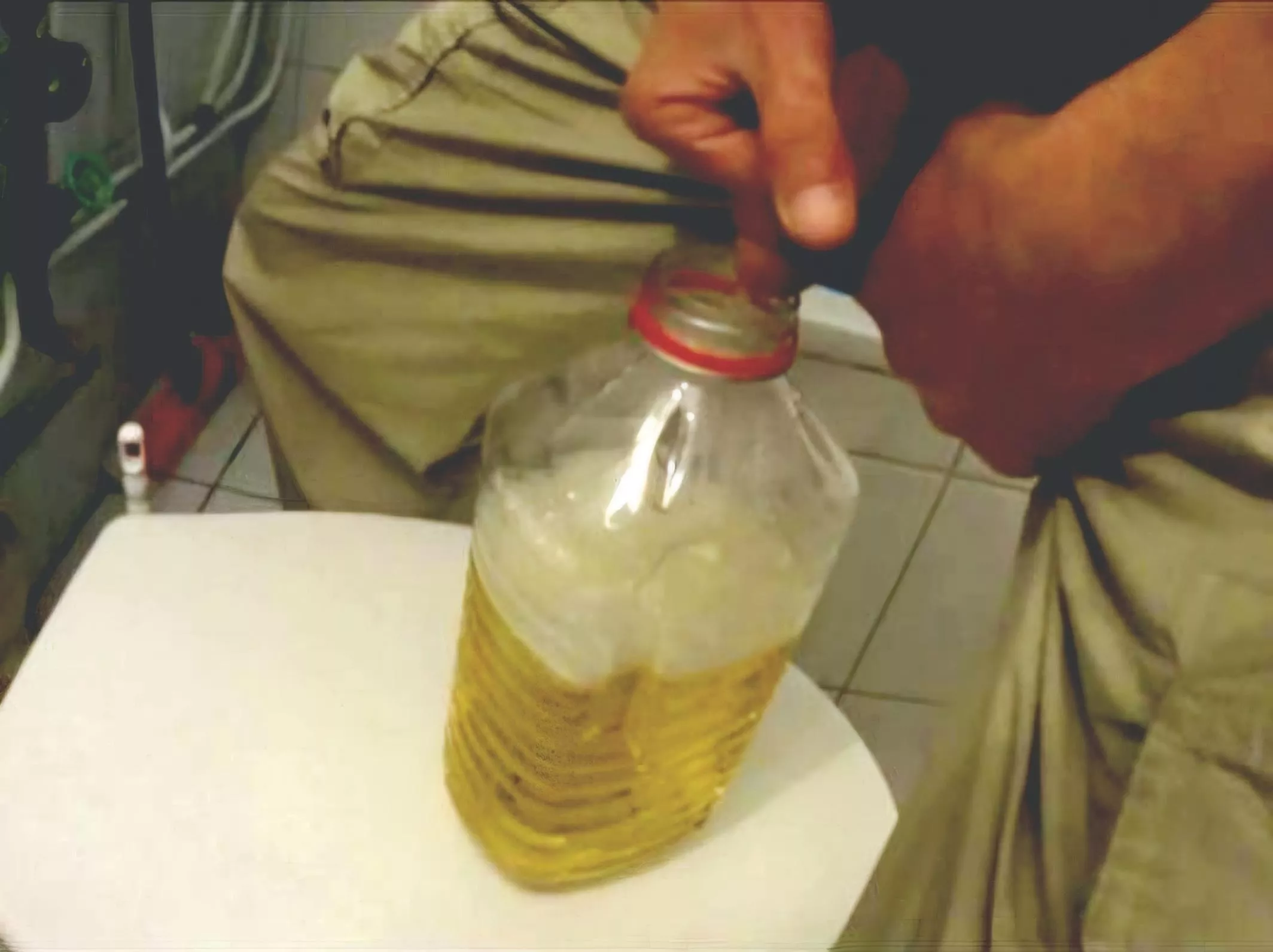 Ever share a piss bottle with someone?