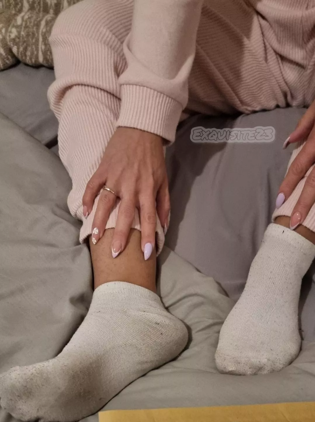 Ewww.. My rather stinky ankle socks 