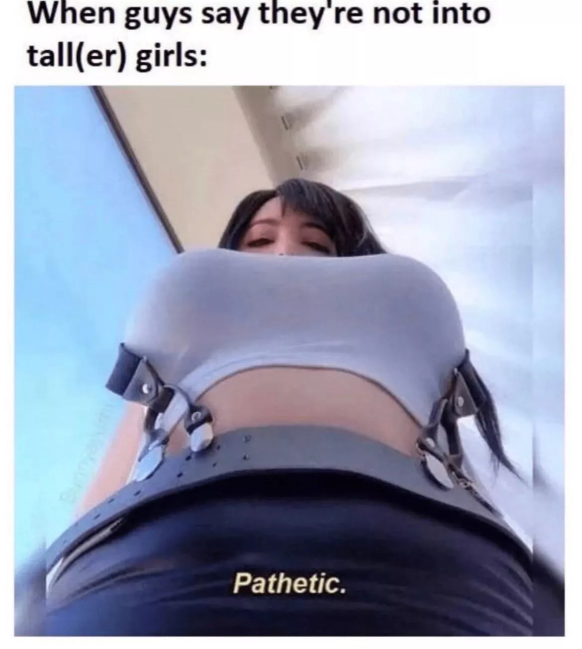 Genuinely confused when i heard a friend say tall women are a turnoff 