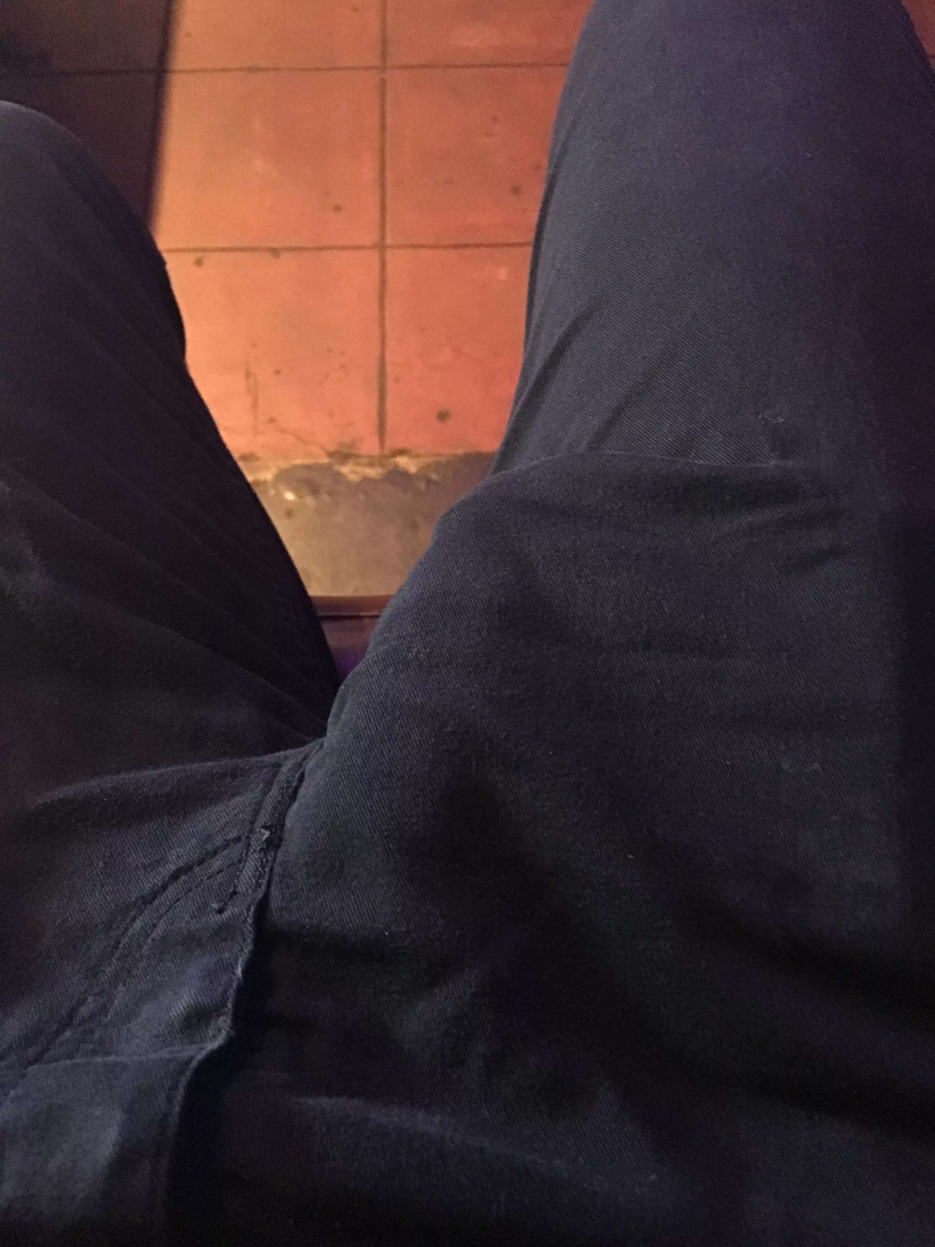 Going commando allows my guy to expand and get comfortable.