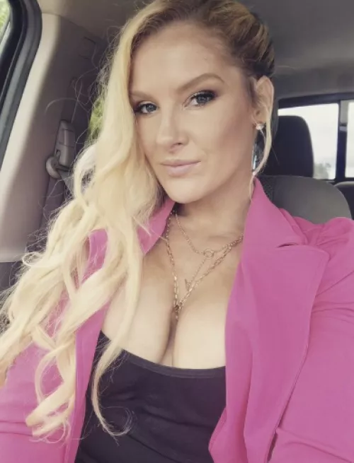 Got all cleaned up for a meeting.