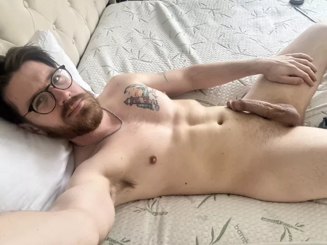 Hope you don’t mind finding me sweaty in your bed…