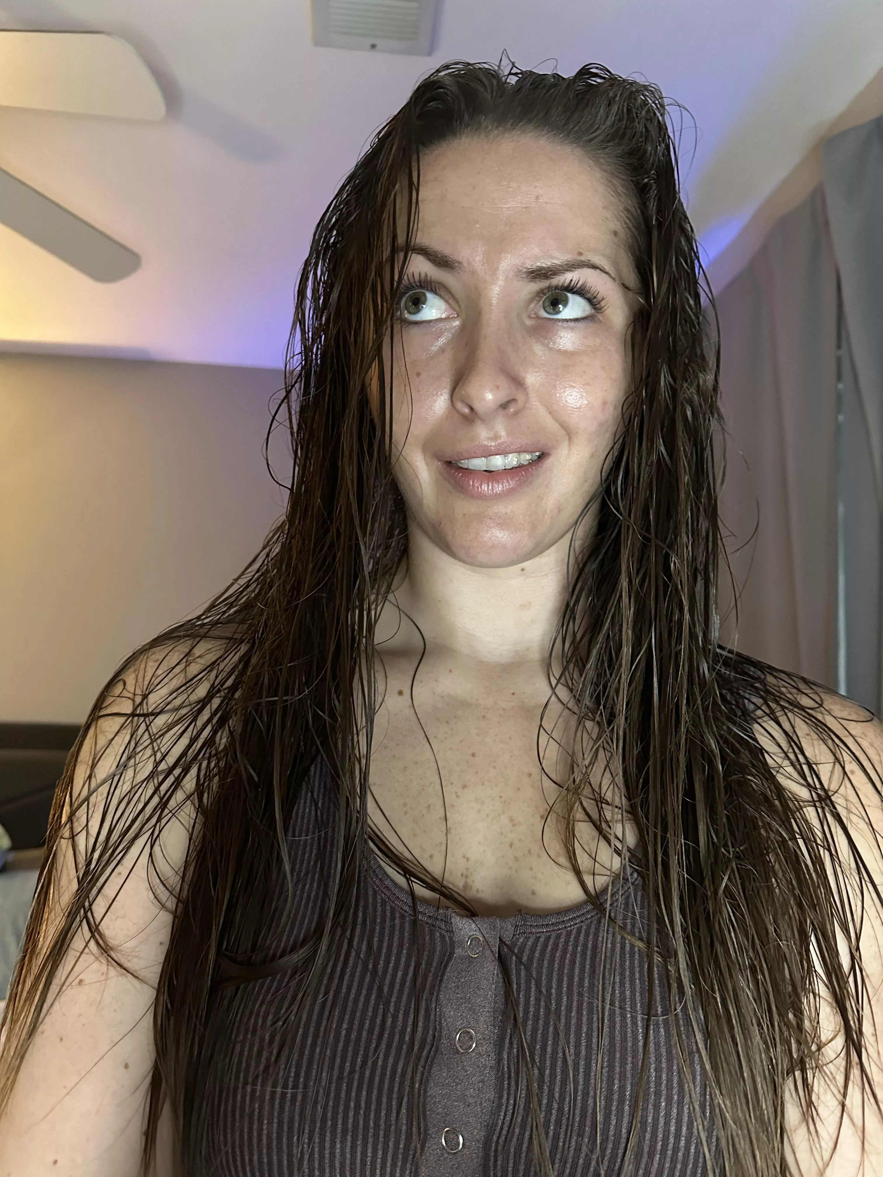 I think most brunettes are undercover freaks