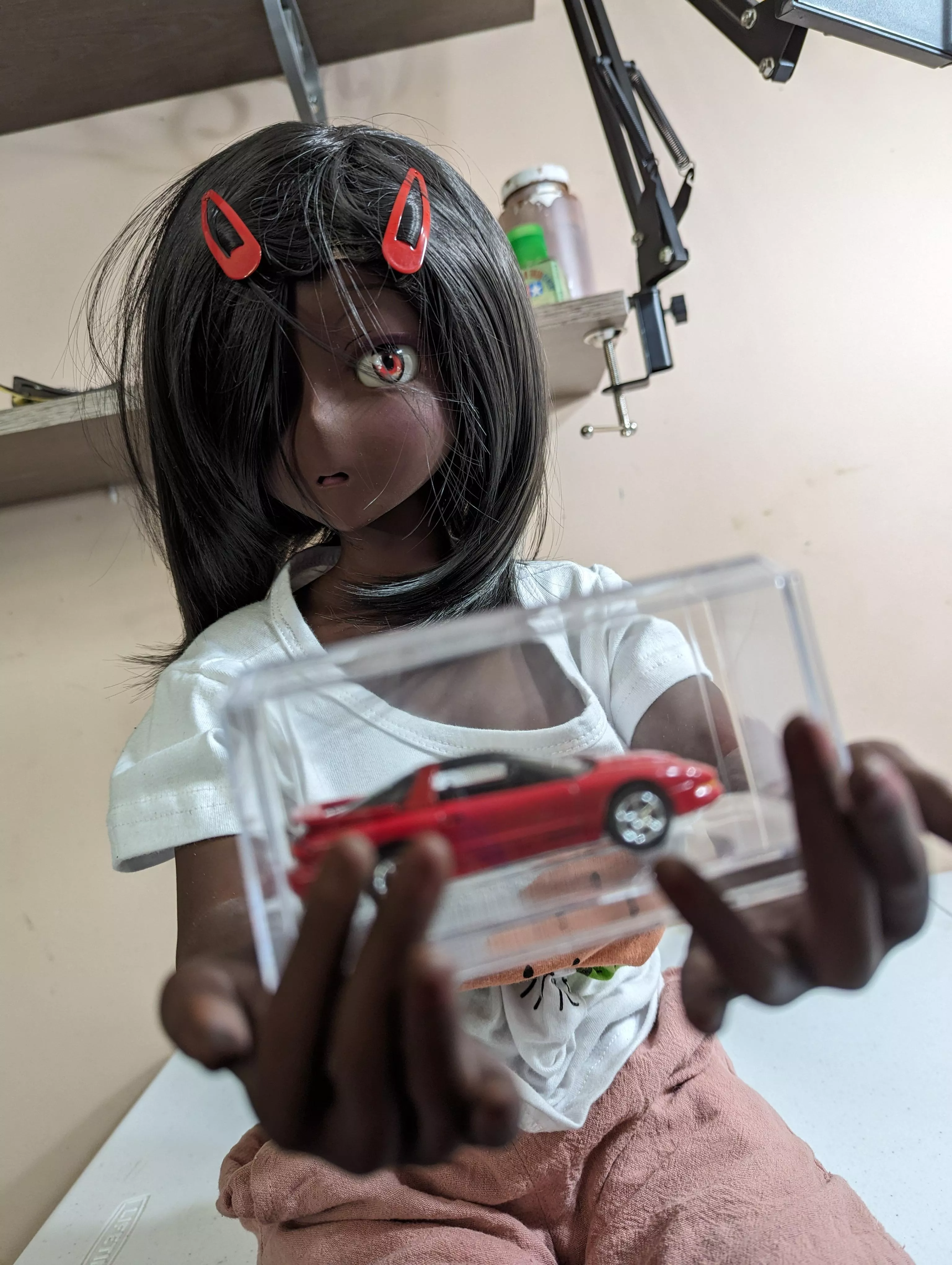 I think she has a gift for you