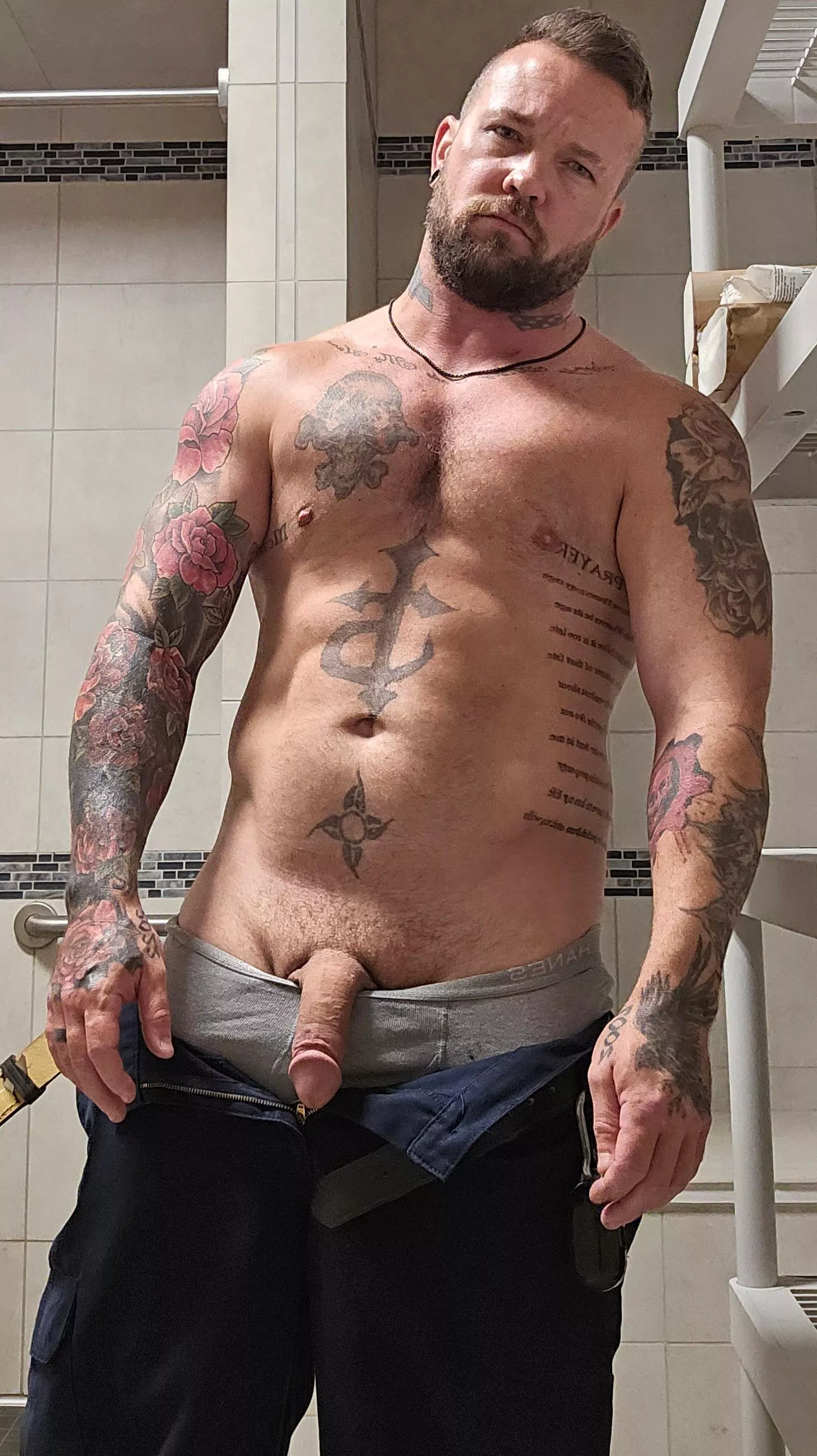 Kinda fit kinda fat.