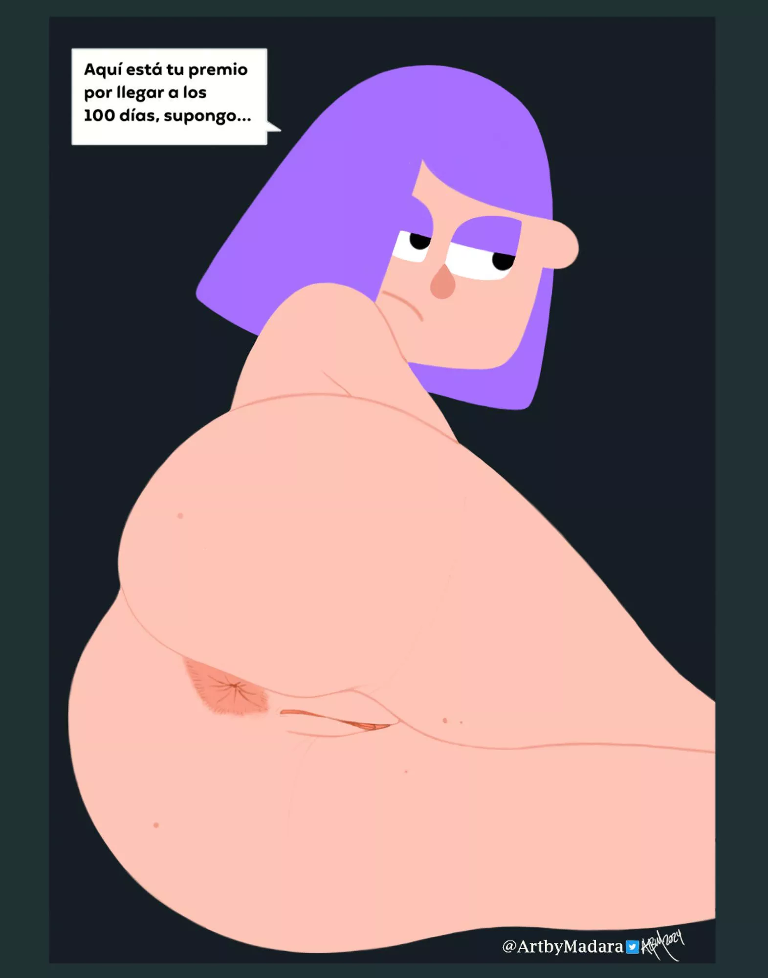 Lily's reward [Duolingo] (artbymadara)