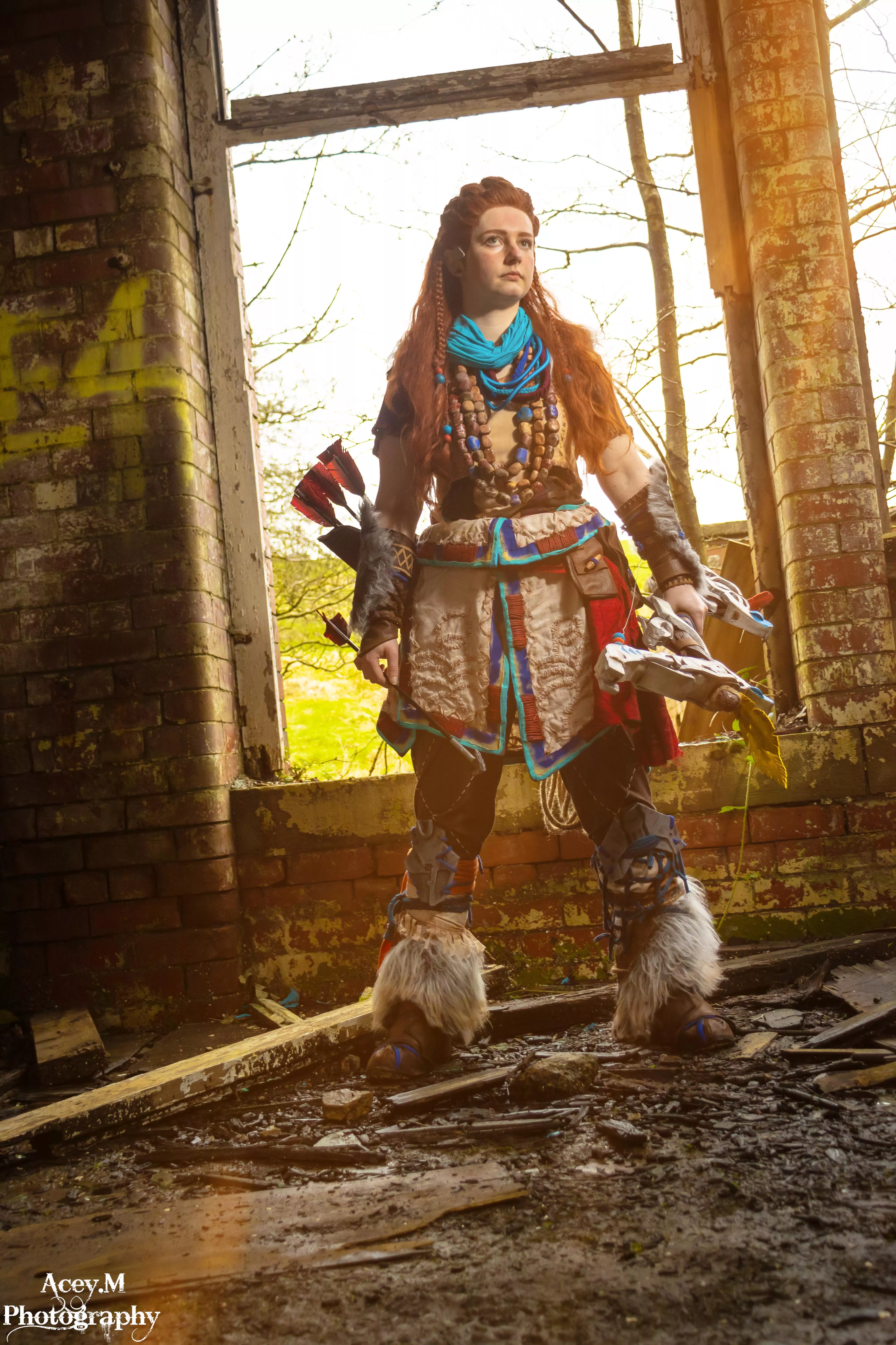 Love cosplaying aloy, aloy by Sharprocox 