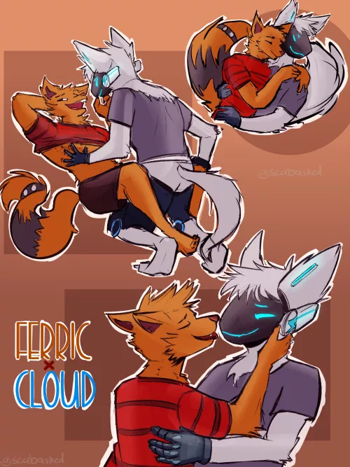 Me and my proto friend! (Art by me)