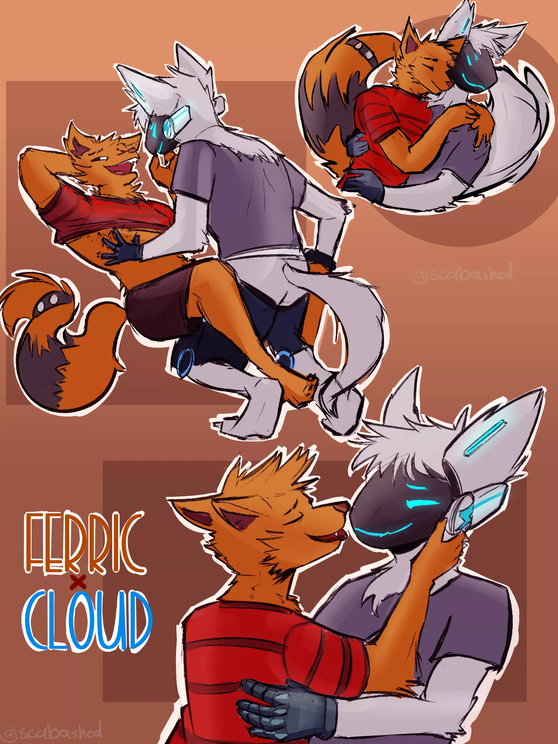 Me and my proto friend! (Art by me)