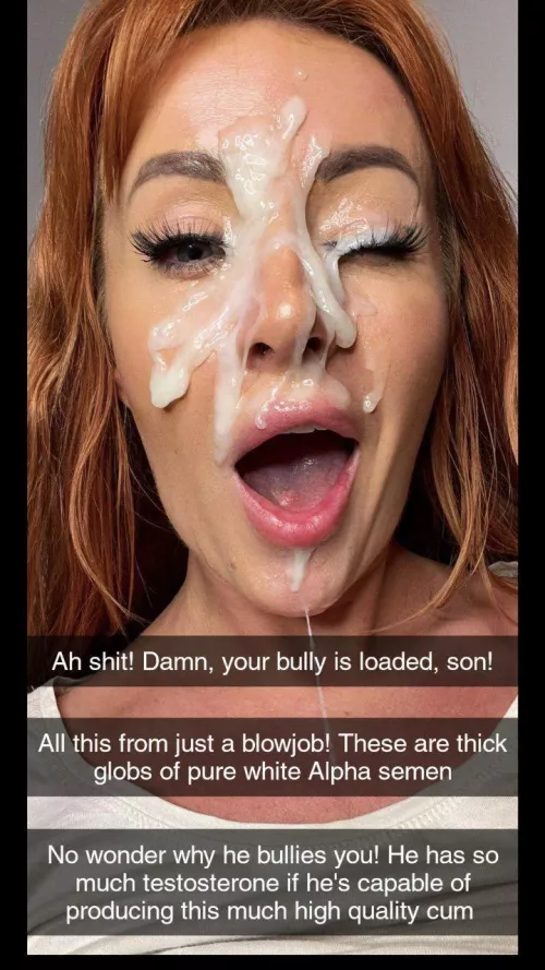 Mom always waits for me to clean her up