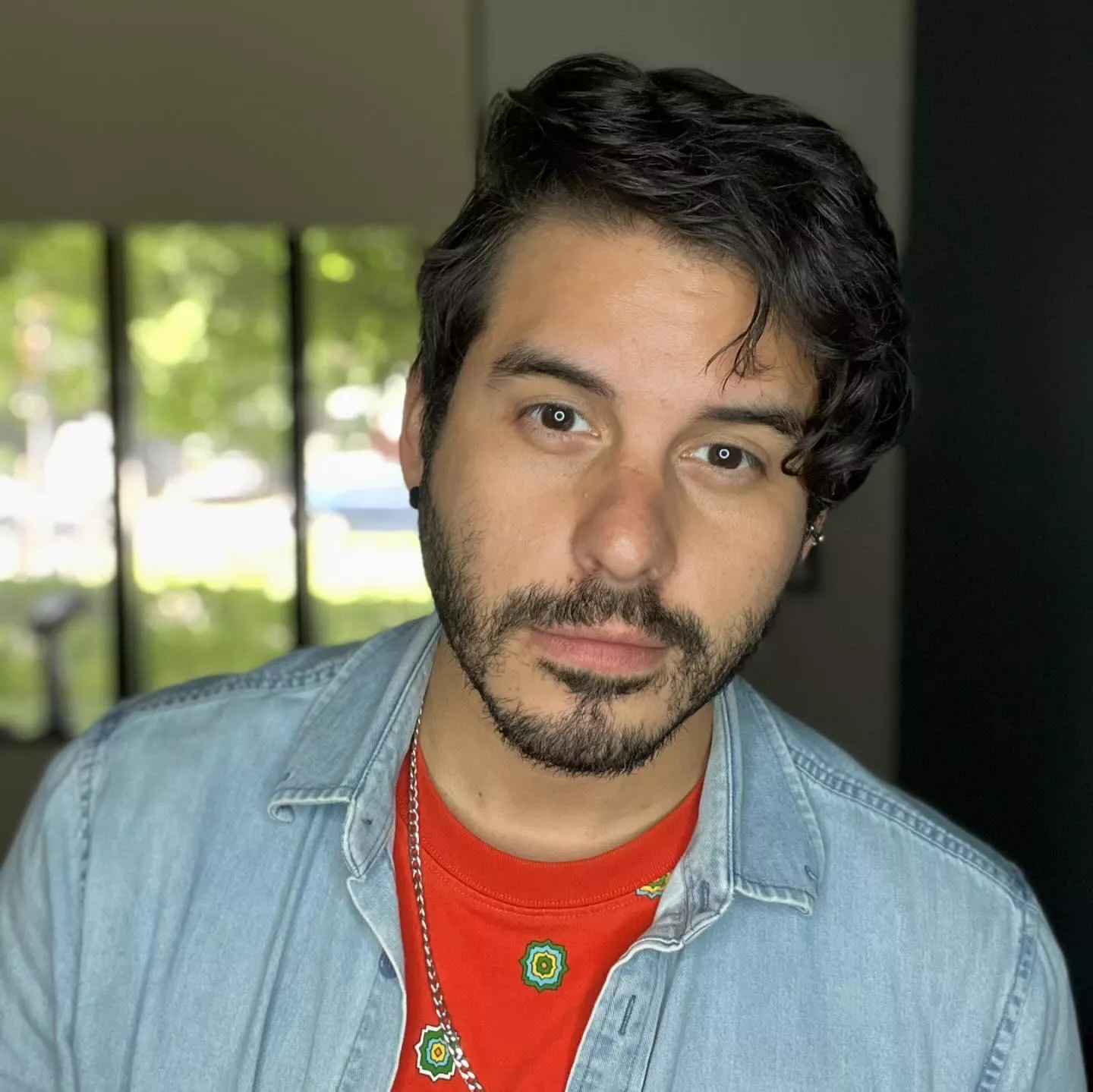 My boss bought a ring light for a project. I had to make sure it worked after assembling it. 😉