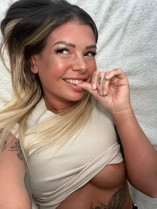 My frex with a side of nip-slip