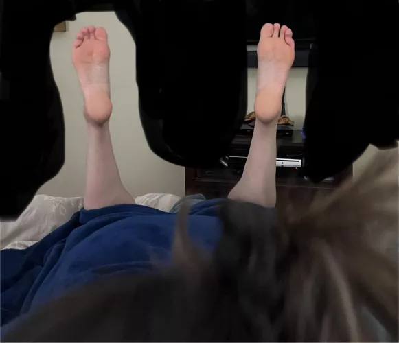 My hubby’s view when getting sucked off